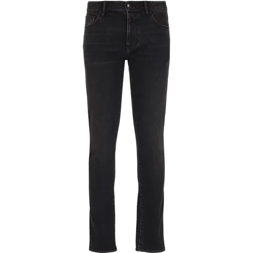 Slim-fit Jeans , Herren, Größe: W38 - Armani Exchange - Modalova