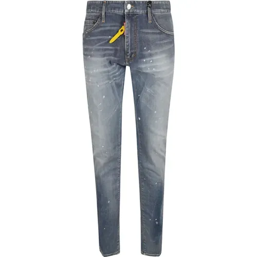 Künstlerische Slim-fit Jeans - Dsquared2 - Modalova