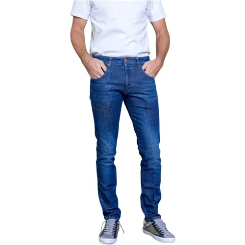 Slim-fit Jeans , male, Sizes: W36 - Don The Fuller - Modalova