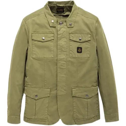 Lightweight Cotton Jacket with 4 Pockets , male, Sizes: L, 3XL, 2XL - RefrigiWear - Modalova