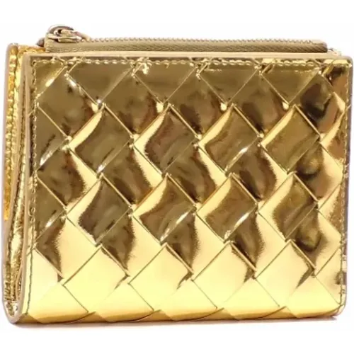 Pre-owned Leather wallets , female, Sizes: ONE SIZE - Bottega Veneta Vintage - Modalova