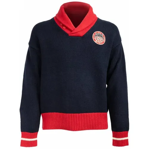 Stilvoller Langarm-Pullover , Herren, Größe: L - Polo Ralph Lauren - Modalova