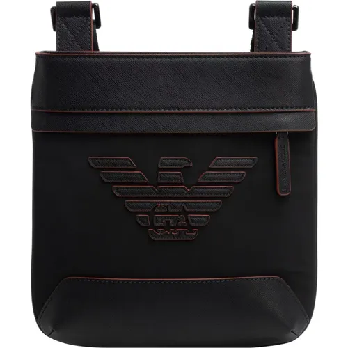 Adjustable Strap Crossbody Bag , male, Sizes: ONE SIZE - Emporio Armani - Modalova