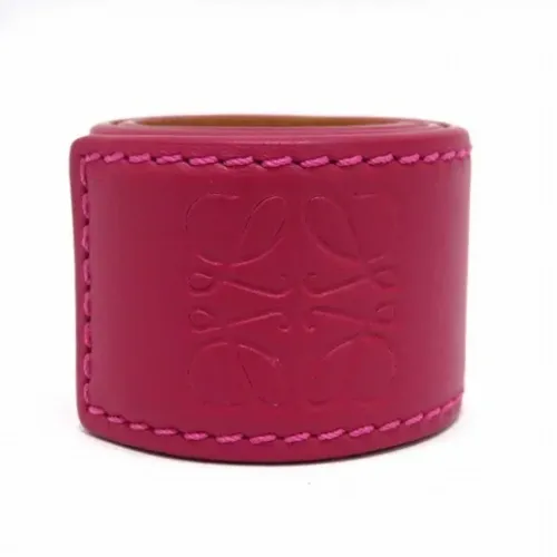 Pre-owned Leather bracelets , female, Sizes: ONE SIZE - Loewe Pre-owned - Modalova