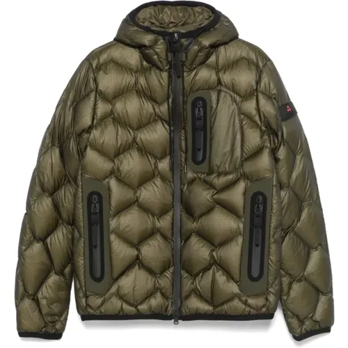 Quilted Duck Down Coat , male, Sizes: L, 2XL, 3XL, M, S - Peuterey - Modalova