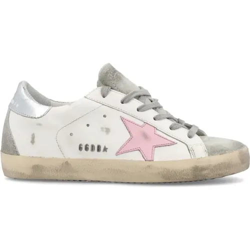 Super-Star Sneakers , female, Sizes: 2 UK, 5 UK, 4 UK, 3 UK, 7 UK, 8 UK, 6 UK - Golden Goose - Modalova