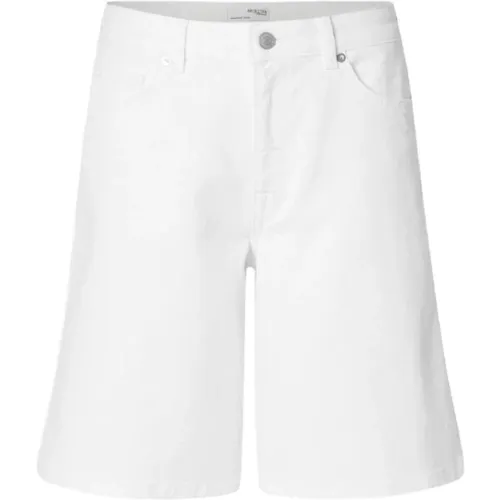 Bermuda Shorts , female, Sizes: M, XS - Selected Femme - Modalova