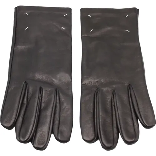 Stylish Leather Gloves , female, Sizes: S, M - Maison Margiela - Modalova