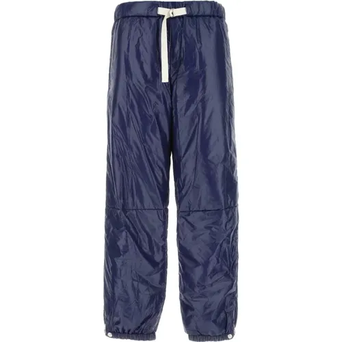 Blaue Nylon-Jogger, Stilvolles Modell , Herren, Größe: M - Jil Sander - Modalova