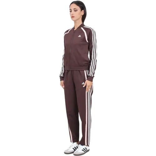 Brauner Damen Sportanzug , Damen, Größe: M - Adidas - Modalova