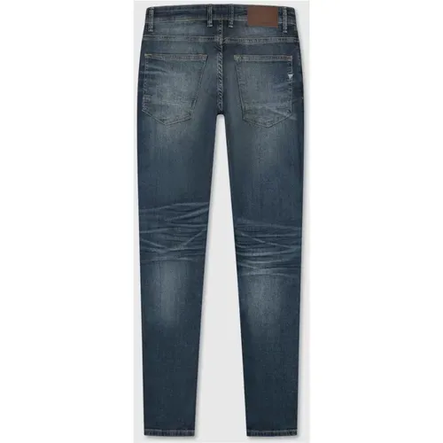 Dunkelblaue Denim Jeans , Herren, Größe: W30 - Pure Path - Modalova