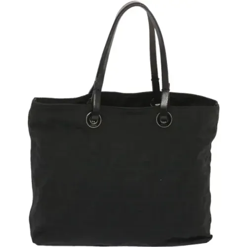 Pre-owned Canvas totes , female, Sizes: ONE SIZE - Fendi Vintage - Modalova