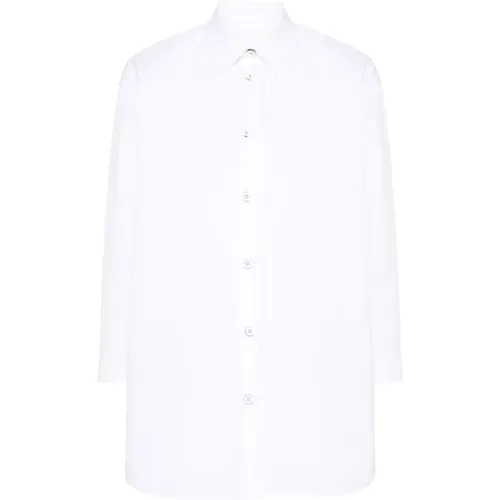 Cotton Poplin Shirt , female, Sizes: M, XS, S - Jil Sander - Modalova