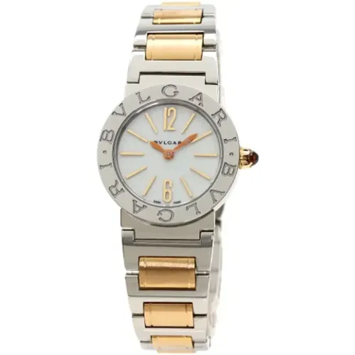 Pre-owned Stainless Steel watches , unisex, Sizes: ONE SIZE - Bvlgari Vintage - Modalova