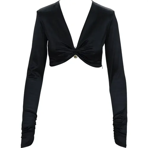 Elevate Your Style with Long Sleeve Tops" , female, Sizes: XL - Elisabetta Franchi - Modalova