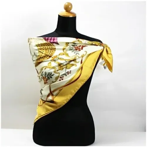 Pre-owned Silk scarves , female, Sizes: ONE SIZE - Salvatore Ferragamo Pre-owned - Modalova