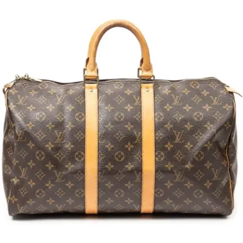 Pre-owned Coated canvas handbags , female, Sizes: ONE SIZE - Louis Vuitton Vintage - Modalova