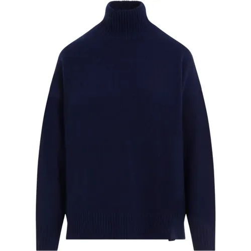 Blaue Pullover für Frauen Aw24 , Damen, Größe: XS - Victoria Beckham - Modalova