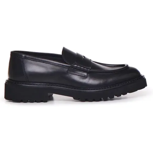 Leather Loafers , male, Sizes: 6 1/2 UK - Doucal's - Modalova