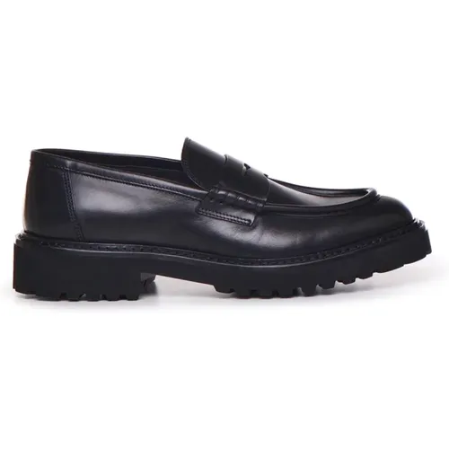 Leather Loafers , male, Sizes: 6 UK, 9 1/2 UK, 10 UK, 6 1/2 UK, 7 1/2 UK - Doucal's - Modalova