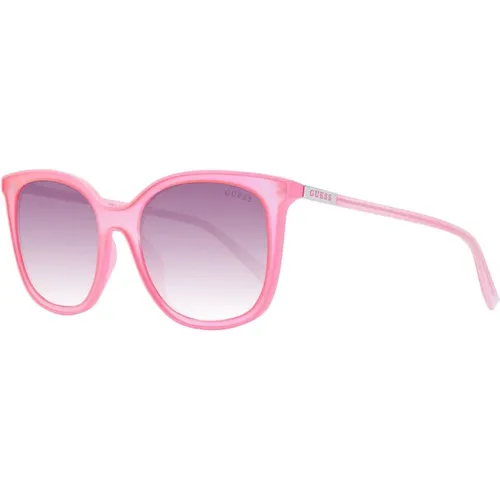 Rosa Damen Sonnenbrille Verlauf Quadratisch - Guess - Modalova