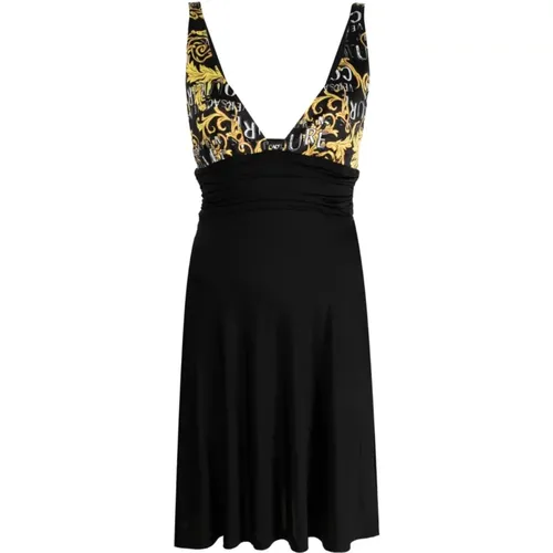 Stylish Short Dresses for Every Occasion , female, Sizes: 2XS, S - Versace Jeans Couture - Modalova