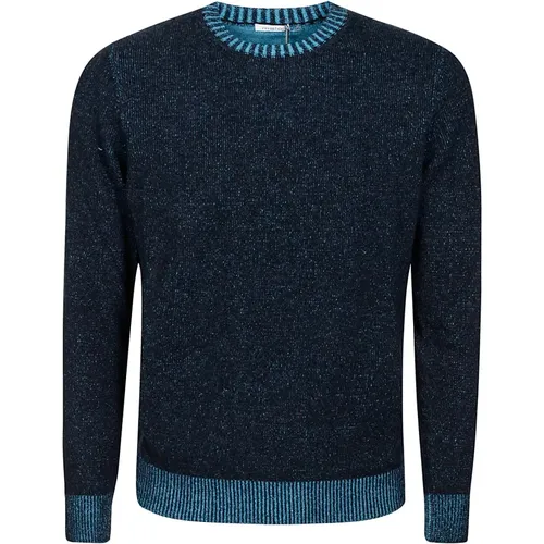 Sophisticated Cashmere Crew Neck Sweater , male, Sizes: 2XL - Malo - Modalova