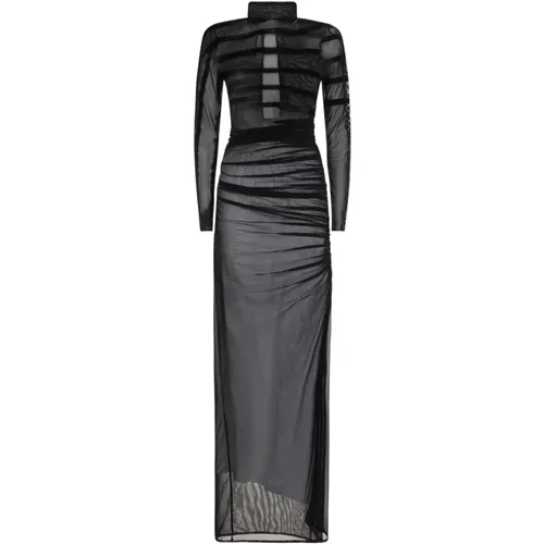 Turtleneck Dress Aw24 , female, Sizes: S, M - Jean Paul Gaultier - Modalova