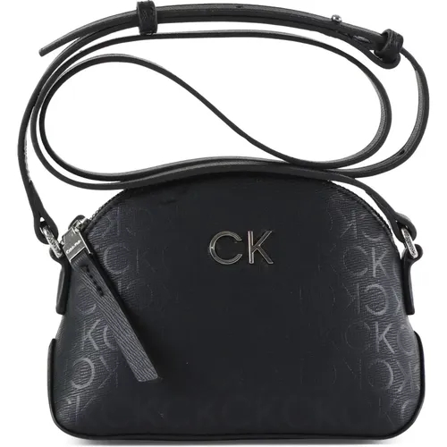 Logo Print Shoulder Bag , female, Sizes: ONE SIZE - Calvin Klein - Modalova