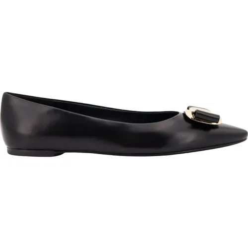 Leather Ballerina Shoes , female, Sizes: 3 UK, 6 1/2 UK, 3 1/2 UK, 4 UK, 6 UK - Salvatore Ferragamo - Modalova