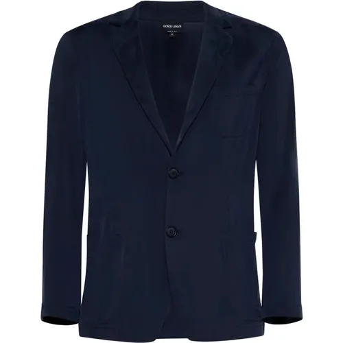 Jackets for Men , male, Sizes: XL, L - Giorgio Armani - Modalova