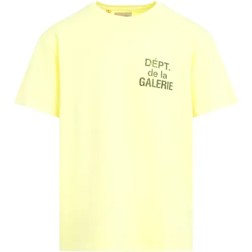 Orange T-Shirt Aw24 , male, Sizes: S - Gallery Dept. - Modalova