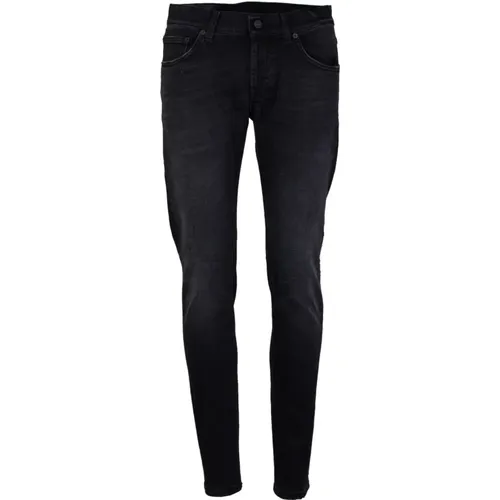 Stretch Baumwolle Slim Fit Jeans - Dondup - Modalova