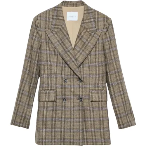 Double-Breasted Jacket , female, Sizes: XS, S - Gaëlle Paris - Modalova