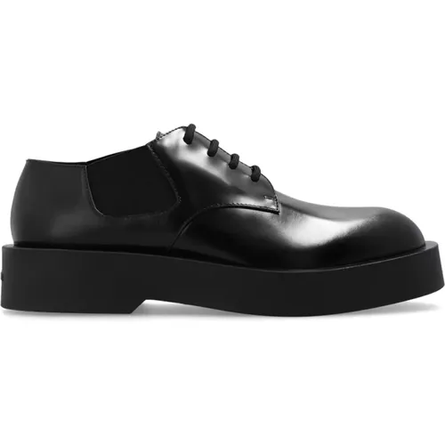 Leather derby shoes , male, Sizes: 10 UK, 9 UK, 7 UK, 8 UK - Jil Sander - Modalova