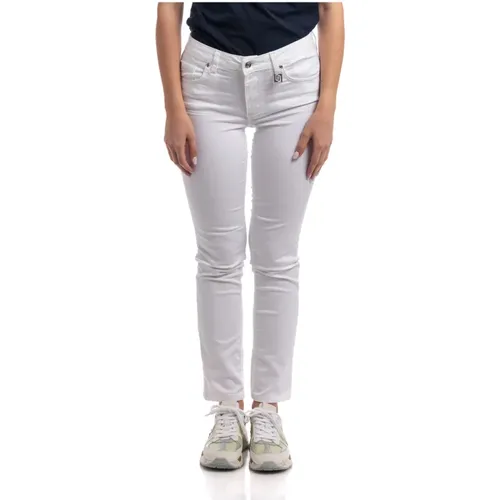 Magnetic Regular Fit Pants , female, Sizes: W31, W29, W26, W32, W25, W28 - Liu Jo - Modalova