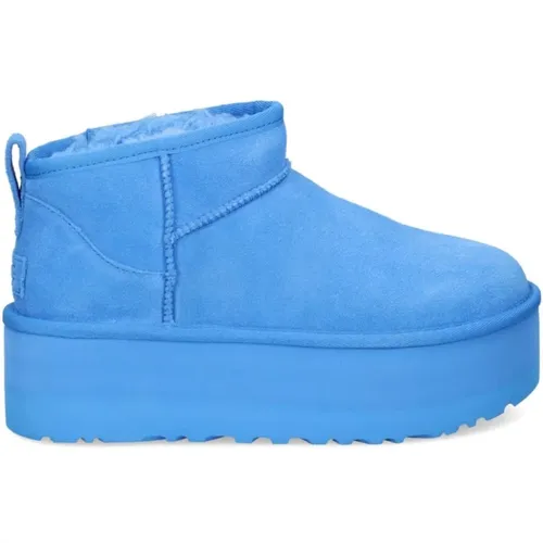 Clear Classic Mini Platform Sneakers , female, Sizes: 3 UK, 7 UK, 4 UK, 8 UK - Ugg - Modalova