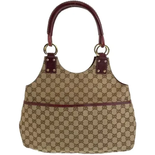 Pre-owned Canvas gucci-bags , female, Sizes: ONE SIZE - Gucci Vintage - Modalova