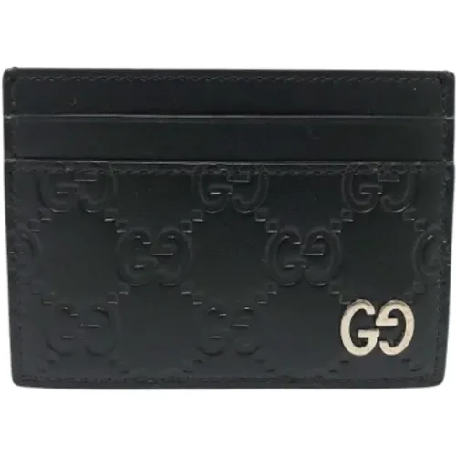 Pre-owned Leder portemonnaies - Gucci Vintage - Modalova