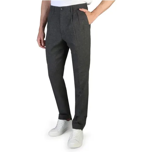 Mens Regular Fit Wool Blend Trousers , male, Sizes: W40 - Tommy Hilfiger - Modalova