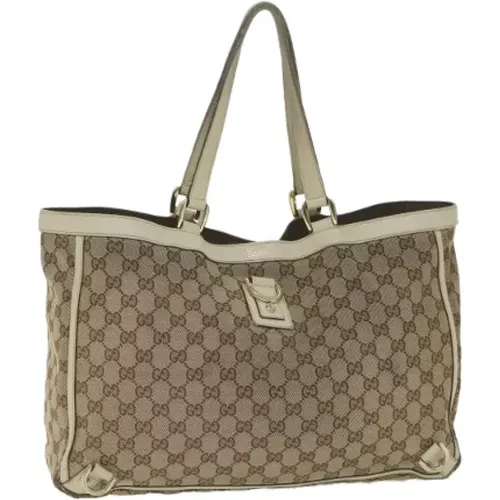 Pre-owned Canvas totes , female, Sizes: ONE SIZE - Gucci Vintage - Modalova