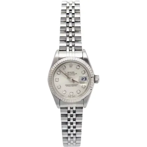 Pre-owned Rostfreier Stahl watches - Rolex Vintage - Modalova