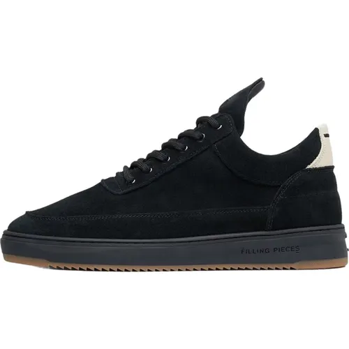 Low Top Ripple Suede , unisex, Sizes: 7 UK, 2 UK, 4 UK, 5 UK, 1 UK, 12 UK, 6 UK, 3 UK - Filling Pieces - Modalova