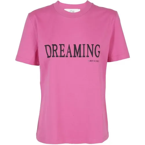 Dreaming Tshirt , female, Sizes: XS - alberta ferretti - Modalova