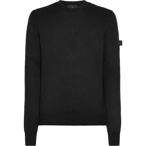 Schwarze Pullover für Männer , Herren, Größe: XL - Peuterey - Modalova