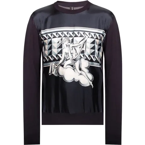 Men's Clothing Sweater Aw22 , male, Sizes: M - Dolce & Gabbana - Modalova