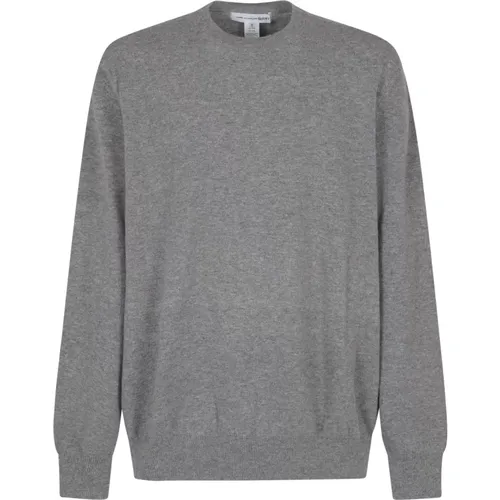 Grauer Herren Strickpullover , Herren, Größe: S - Comme des Garçons - Modalova