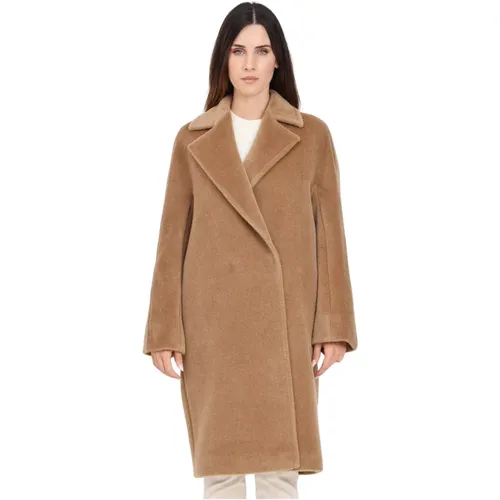 Coats Camel , female, Sizes: XS, S - Max Mara - Modalova