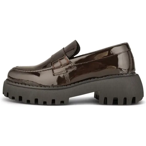 Chunky Loafer aus Lackleder , Damen, Größe: 36 EU - Shoe the Bear - Modalova