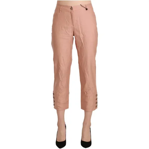 Cropped Hosen , Damen, Größe: L - Ermanno Scervino - Modalova